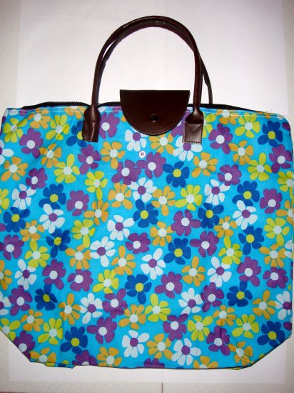 Muti Colour Flower Shopping Bag