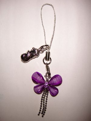Butterfly Keyring