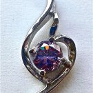 30﹪ Silver angel amethyst necklace