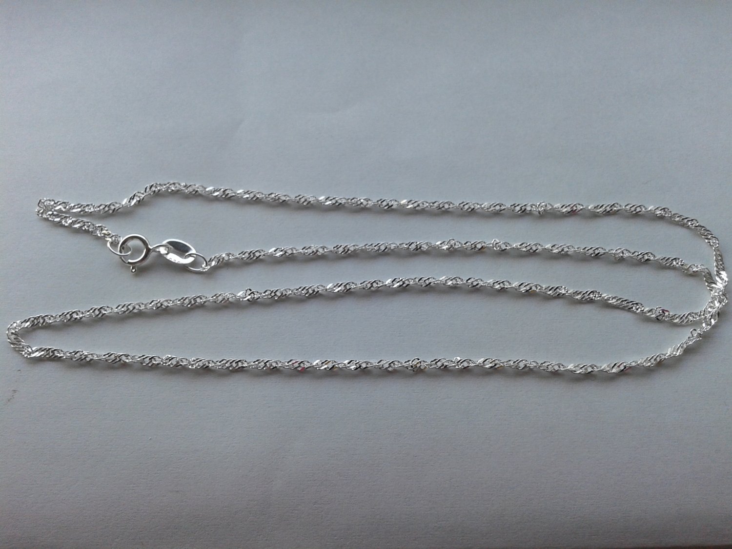 30% Silver necklace chain
