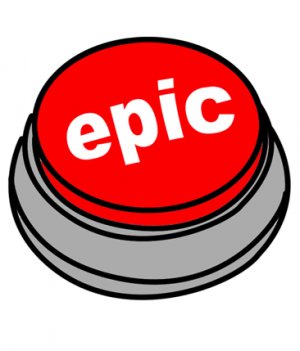 Epic Button (Hoodie)