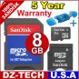 Sandisk 8GB MicroSD Micro SD SDHC MicroSDHC MiniSD Mini Flash Memory Card \ SDSDQ-8192-3A-PROMOTION