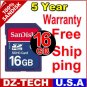 SanDisk 16GB SDHC SD HC Flash Memory Card 16 GB G 16G New \ SDSDBR-016G
