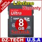 SanDisk 8GB Ultra II Class 4 SDHC SD HC Flash Memory Card 8 GB G 8G\ SDSDHR-008G