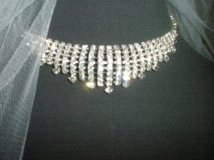 rhinestone necklace set