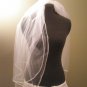 white veil satin