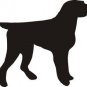 Wirehair Griffon Dog Vinyl Window Decal NEW!