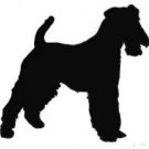 Welsh Terrier Dog Vinyl Window Decal NEW!