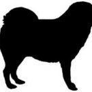 Tibetan Mastiff Dog Vinyl Window Decal NEW!