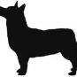 Swedish Valhund Dog Vinyl Window Decal NEW!