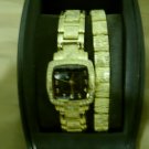 Women's watch and bracelet set
