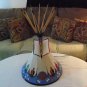 Lamp (Handmade Native American Tee-Pee)