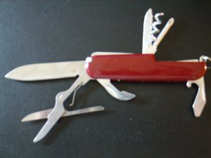 Multi functional camping knife