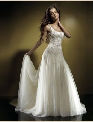 Free shipping Gorgeous Wedding Dresses for Brides Custom