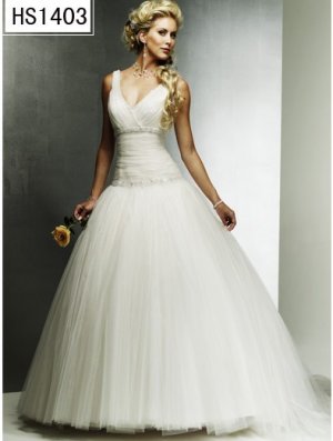 Free shipping Gorgeous Wedding Dresses for Brides Custom