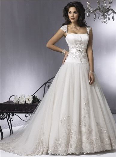 Free shipping Gorgeous Wedding Dresses for Brides Custom