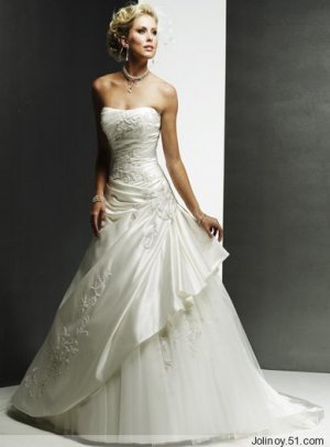 Free shipping Gorgeous Wedding Dresses for Brides Custom