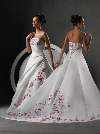 Free shipping Gorgeous Wedding Dresses for Brides Custom