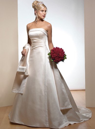 Free shipping Gorgeous Wedding Dresses for Brides Custom