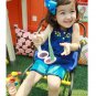 girls blue long sleeveless t shirt 2T 3T 4T 6 NEW