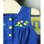 girls blue long sleeveless t shirt 2T 3T 4T 6 NEW