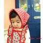 girls red apron dress 2T 3T 4T 6 NEW
