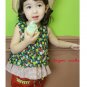 girls brown vintage style t shirt 3T,4T, 6 NEW