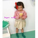 girls vintage style pink blouse 2T,3T,4T, 6 NEW