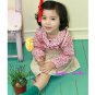 girls vintage style pink blouse 2T,3T,4T, 6 NEW