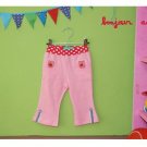 girls pink cotton pants 2T,3T,4T,6 NEW