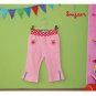 girls pink cotton pants 2T,3T,4T,6 NEW