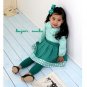 girls green skirt 3T,4T,6 NEW