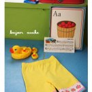summer yellow leggings 2T,3T,4T,6 NEW
