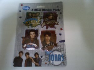 Disney's Jonas Brothers Mini note pads
