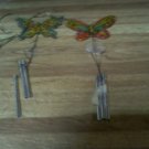 Stainless glass painted Butterfly set
