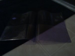 Clear purple Folder