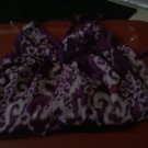 Ladies purple tank top shirt