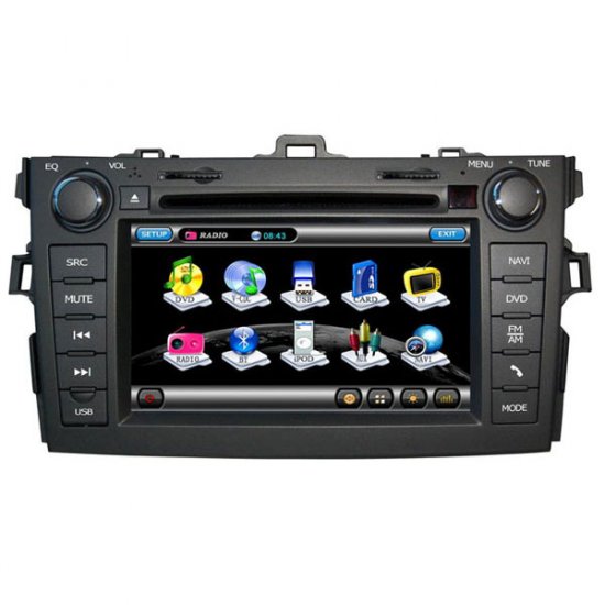 Automotive, Accessories, Auto, Special Car GPS Navigation DVD Player, TOYOT...