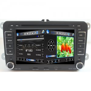 VW TOURAN/SAGITAR/MAGOTZEN/CADDY GPS Nav DVD+3D Digital Screen