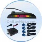 Car Reverse Parking Radar Detector + Led Display + 4 Sensor
