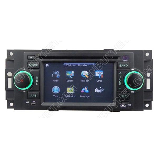 CHRYSLER PT Cruiser Navigation GPS DVD player, Radio