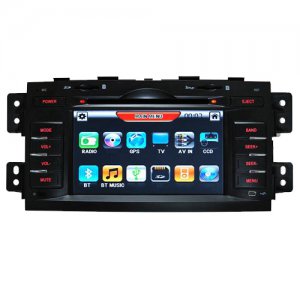 KIA Borrego GPS DVD Players with Digital Touchscreen