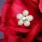 Silver White Beaded Pearl Flower Bundle 474