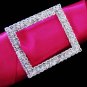 Crystal Rectangular Buckle Bouquet Accent 2160