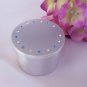 Blue & White Crystal Trinket Jewelry Box 3530
