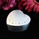 Pink Heart Trinket Jewelry Box 3531