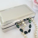 Double Velvet Rectanglular Jewelry Box 27102