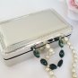 Double Velvet Rectanglular Jewelry Box 27102