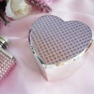 Pink Crystal Glitter Heart Jewelry Box 83623