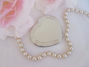 Heart Compact Mirror 2950
